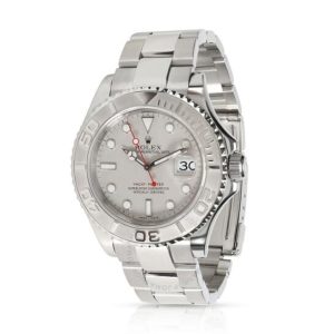 Rolex Yacht-Master 40 Platinum Dial Stainless Steel Oyster Bracelet Automatic Men’s Watch 116622PLSO 40mm