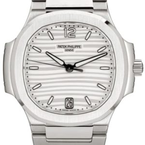Patek Philippe Nautilus Silver Dial Steel Women’s Watch 7118/1A-010 35.2mm