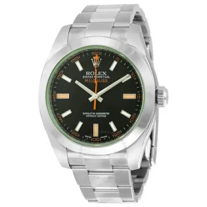 Rolex Milgauss Black Dial Unisex Watch 116400GV 40mm