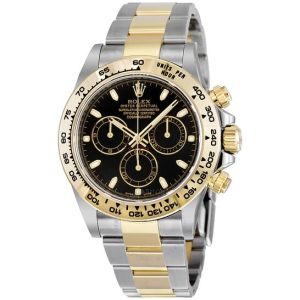 Rolex Cosmograph Daytona Steel and 18K Yellow Gold Oyster Men’s Watch 116503BKSO 40mm