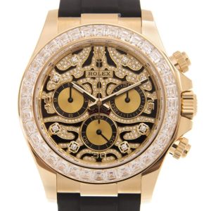 Rolex Cosmograph Daytona Eye of the Tiger Chronograph Automatic Chronometer Diamond Men’s Watch 116588TBR-0003 40mm