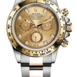 Rolex Cosmograph Daytona Cosmograph Champagne Diamond Dial Men’s Watch M116503-0006 40mm