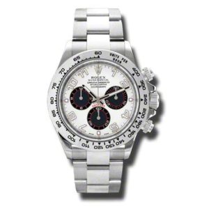 Rolex Cosmograph Daytona Automatic Men’s 18 Carat White Gold Oyster Watch 116509WAO 40mm