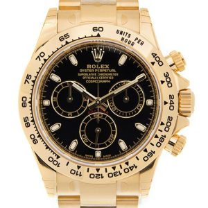 Rolex Cosmograph Daytona Black Dial Automatic Men’s Chronograph Watch 116508BKSO 40mm