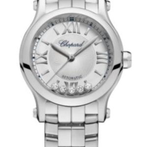 Chopard Happy Sport Silver Dial Steel Women’s Watch 278573-3012 30mm