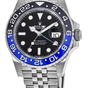 Rolex GMT Master ll Batman (Batgirl) Jubilee Bracelet Men’s Watch M126710BLNR-0002 40mm