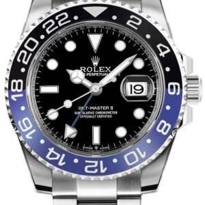 Rolex GMT Master ll Batman Oyster Bracelet Men’s Watch M126710BLNR-0003 40mm