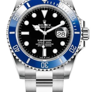 Rolex Submariner Date Black Dial White Gold Men’s Watch M126619LB-0003 41mm