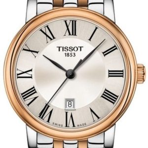 Tissot Carson Premium Silver Dial Two-Toned Stainless Steel Women’s Watch T122.210.22.033.01 30mm