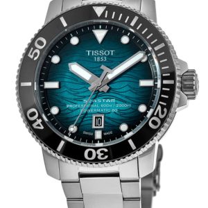 Tissot Seastar 2000 Professional Automatic Blue Gradient Dial Steel Men’s Watch T120.607.11.041.00 46mm