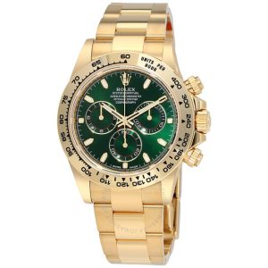 Cosmograph Daytona Green Dial 18K Yellow Gold Oyster Men’s Watch 116508GRSO 40mm Luxury Edition