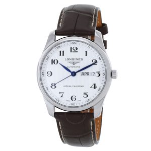 Master Automatic Silver Dial Annual calendar Watch 40mm