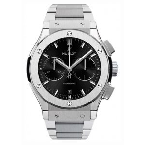 Classic Fusion Mat Black Dial Men’s Chronograph Watch 45mm