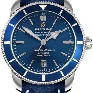 Breitling Superocean Heritage II Automatic Men’s Blue Leather Watch AB202016/C961-101X AB202016/C961-101X-A20BA-1 46mm