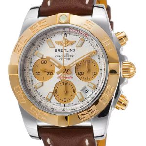Breitling Chronomat 41 Silver Dial Chronograph Automatic Men’s Watch CB14012-G713BRLT CB014012-G713-431X-A18BA.1 41mm