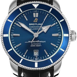 Breitling Superocean Heritage II Blue Dial Men’s Crocodile Leather Watch AB202016/C961-761P AB202016/C961-761P-A20D-1 46mm