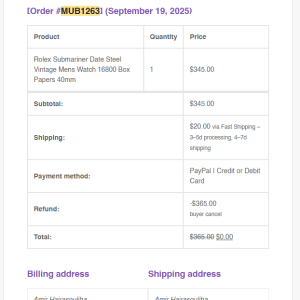 MUB1263 – Recharge 90% Order