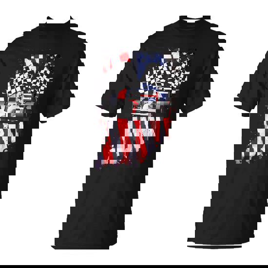 American Racing Car Flag Unisex T-Shirt