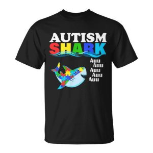 Autism Shark Tshirt Unisex T-Shirt