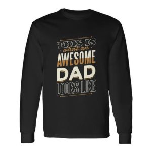 Awesome Dad V6 Long Sleeve T-Shirt