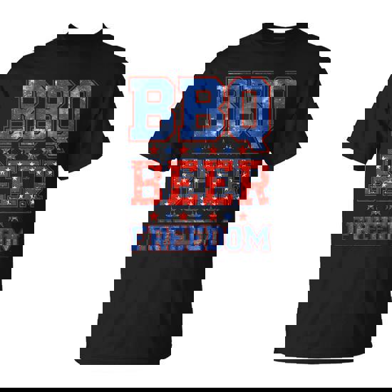 Bbq Beer Freedom V2 Unisex T-Shirt