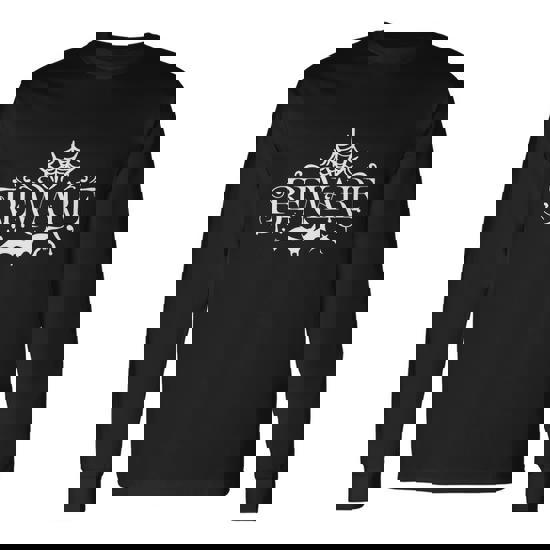 Beware Dracula Halloween Quote Long Sleeve T-Shirt