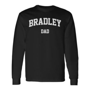 Bradley Dad Athletic Arch College University Alumni Long Sleeve T-Shirt