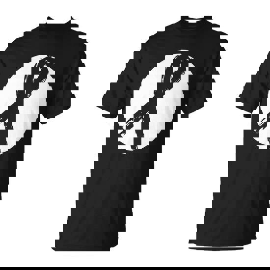 Breast Cancer Circle Ribbon Logo Unisex T-Shirt