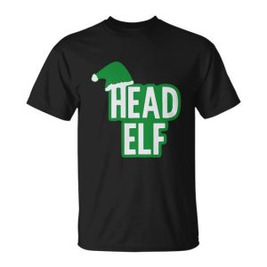 Christmas Head Elf Unisex T-Shirt
