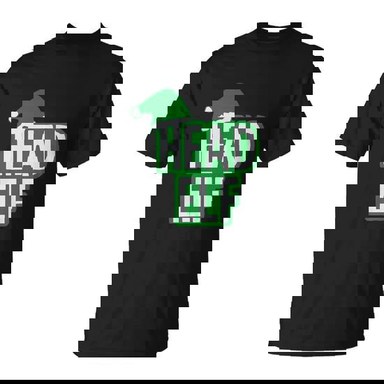 Christmas Head Elf Unisex T-Shirt