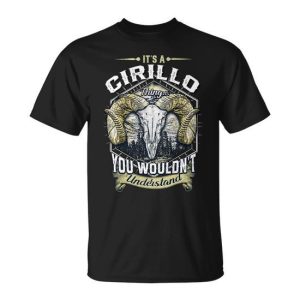 Cirillo Name Shirt Cirillo Family Name Unisex T-Shirt