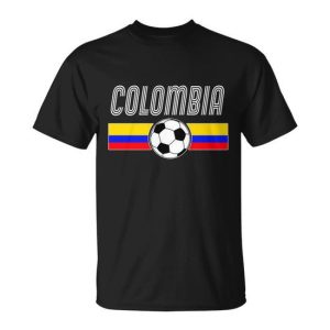 Colombia Futball Soccer Ball Logo Tshirt Unisex T-Shirt