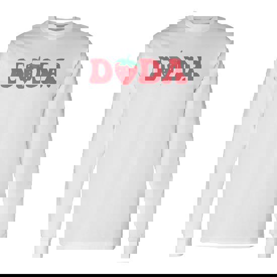 Dada Of The Berry First Birthday Strawberry Matching Lover Long Sleeve T-Shirt