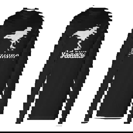 Dadasaurus T-Rex Dinosaur Father Daddy Papa Son Father´S Day Long Sleeve T-Shirt