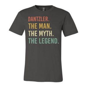 Dantzler Name Shirt Dantzler Family Name V4 Unisex Jersey Short Sleeve Crewneck Tshirt