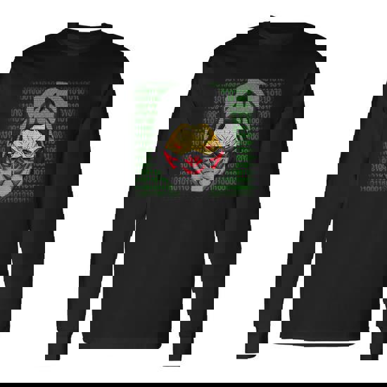 Data Ninja Data Science Binary S Computer Long Sleeve T-Shirt