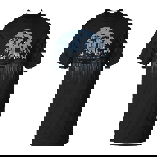 On Back Loch Ness Bigfoot Mothman Alien Cryptid T-Shirt