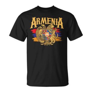 Distressed Armenia Flag Armenian Diaspora Country Nation T-Shirt