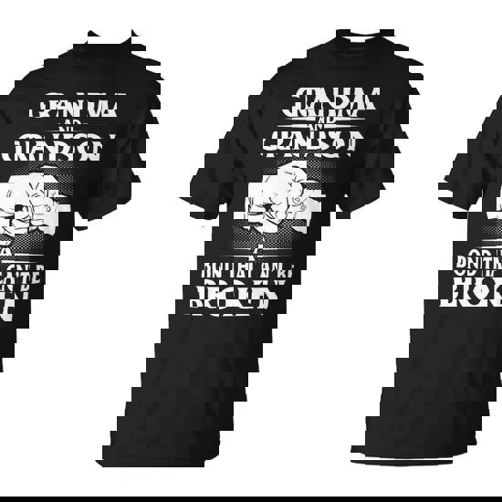 Father Grandpa Grandma And Grandson Bond That Cant Be Broken Family Dad Unisex T-Shirt