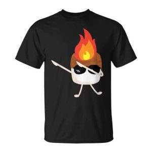 Flame On Marshmallow T-Shirt