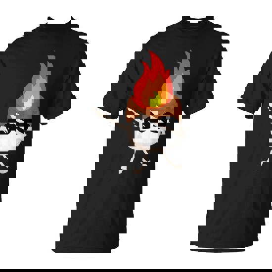 Flame On Marshmallow T-Shirt