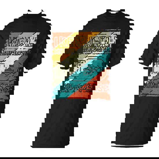 Funny Fathers Day Gift I Keep All My Dad Jokes In A Dad A Base Unisex T-Shirt