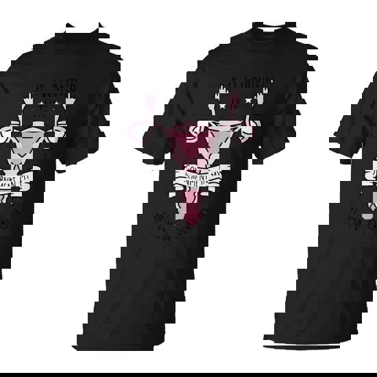 Funny Womens Rights 1973 Pro Roe If I Want The Government In My Uterus Reprod Unisex T-Shirt