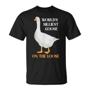 Goose On The Loose World’s Silliest Cute Children T-Shirt
