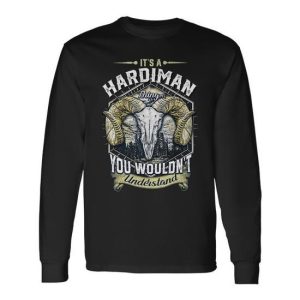 Hardiman Name Shirt Hardiman Name V4 Long Sleeve T-Shirt