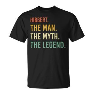 Hibbert Name Shirt Hibbert Family Name Unisex T-Shirt