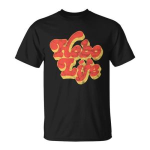 Hobo Life Retro Vintage Unisex T-Shirt