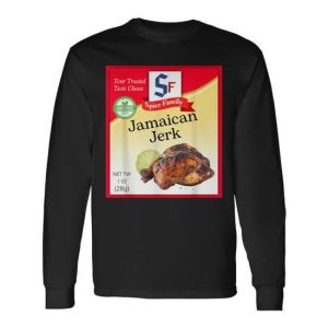 Jamaican Jerk Condiment Costume Holiday Spice Group Costumes Long Sleeve T-Shirt