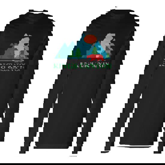 Kings Canyon National Park Vacation Souvenir Long Sleeve T-Shirt