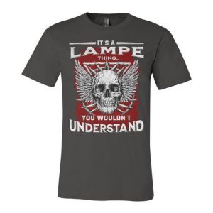 Lampe Name Shirt Lampe Family Name Unisex Jersey Short Sleeve Crewneck Tshirt